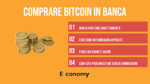comprare bitcoin in banca