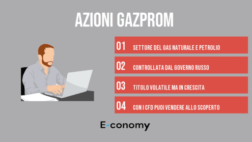 comprare azioni Gazprom info