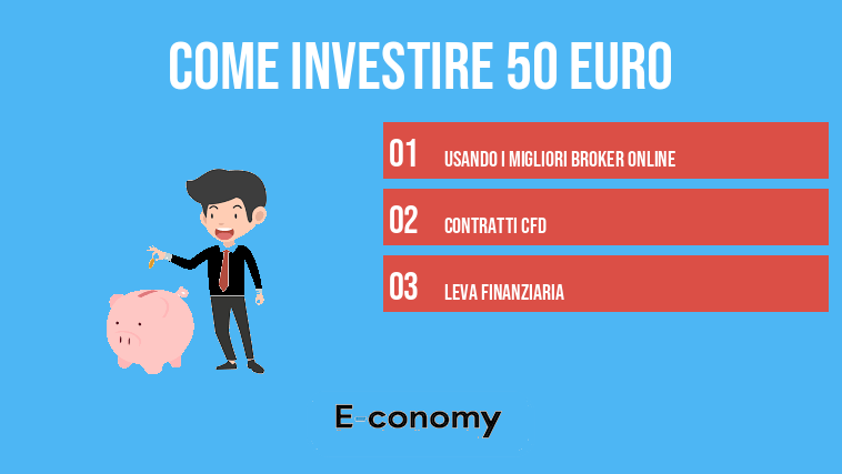 Come investire 50 euro